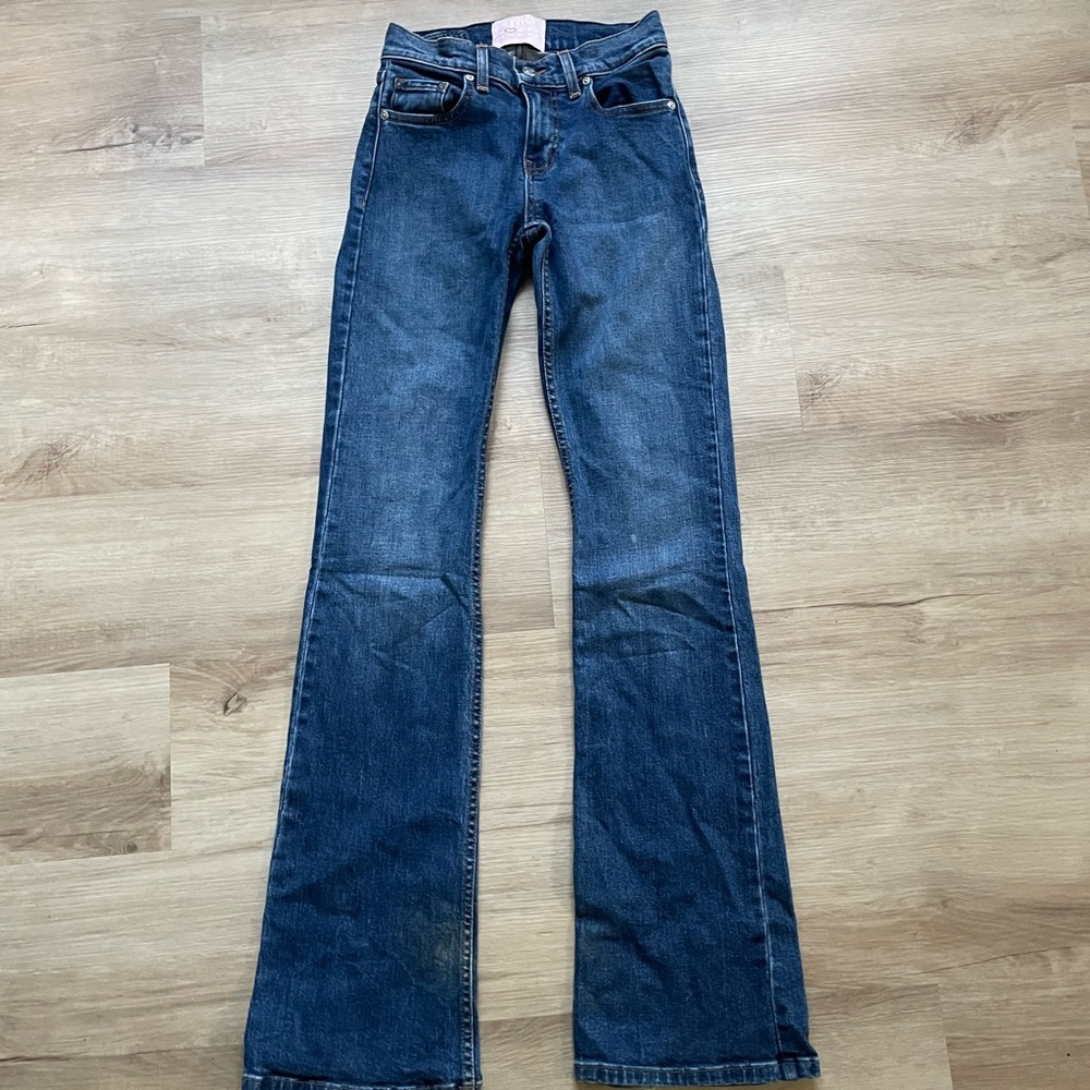 Revice Women’s Low-Waisted Bootcut Premium Denim Jeans